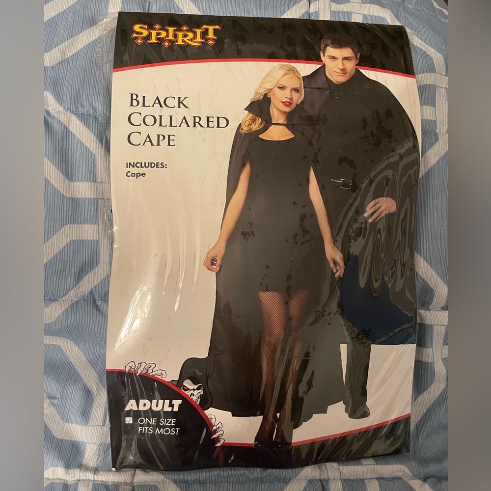 Vampire black cape.